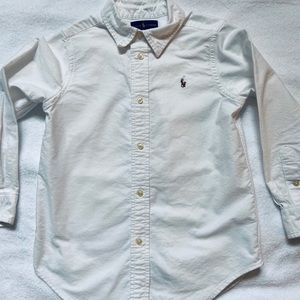 Ralph Lauren oxford shirt.
